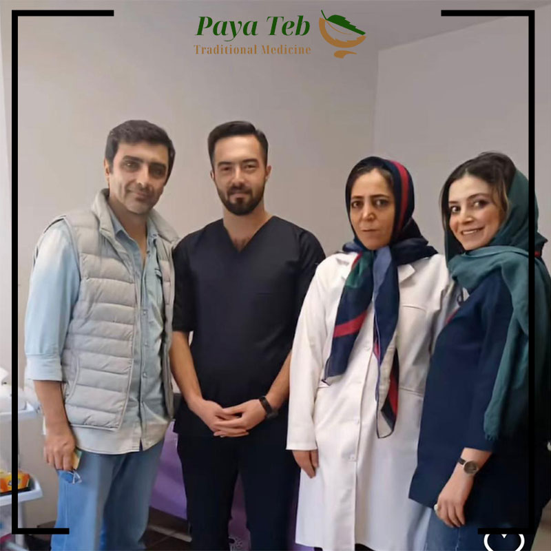 حضور امین زندگانی در مرکز طب سنتی پایا طب